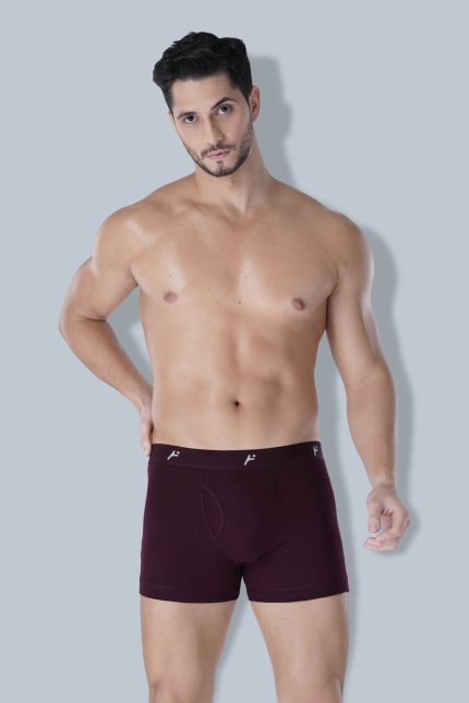 Freedom Men’s 100% Cotton Ribbed Drawers – Anti-Bacterial Finish with Outer Elastic Waistband